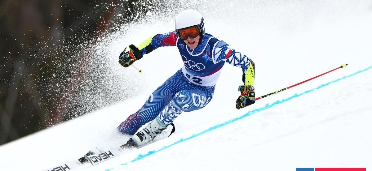 Con apenas 18 años: chileno Tomás Holscher logra histórico Top 25 en Slalom de JJOO de Invierno