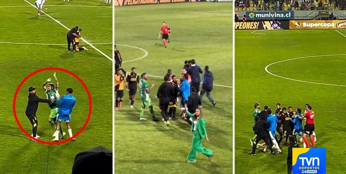 Bailó, celebró y encendió la polémica: El gesto del Mono Sánchez que terminó en empujones