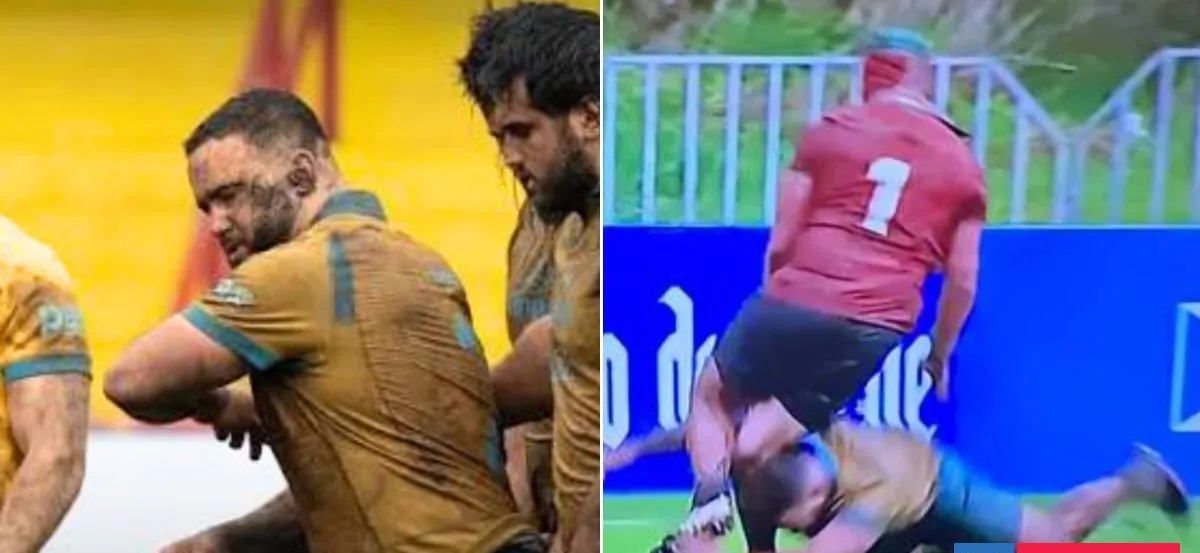 Rugbista uruguayo publica carta tras brutal tackle que lesionó a chileno: "Esto no busca justificar"