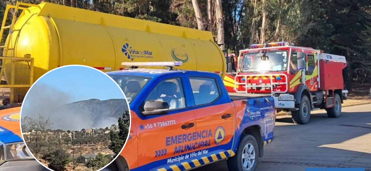 Incendio en Limache baja en intensidad pero sigue en combate: 250 hectáreas han sido consumidas