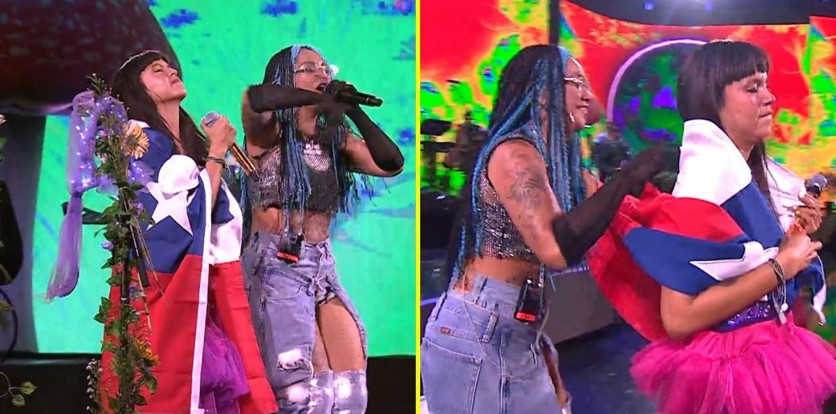 Con un remix de "Soy Yo": Bomba Estéreo invitó a Flor de Rap para cantar en Viña 2026