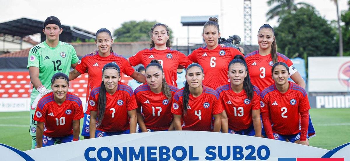 Chile Sub 20 femenina finaliza última en su grupo y queda fuera del hexagonal
