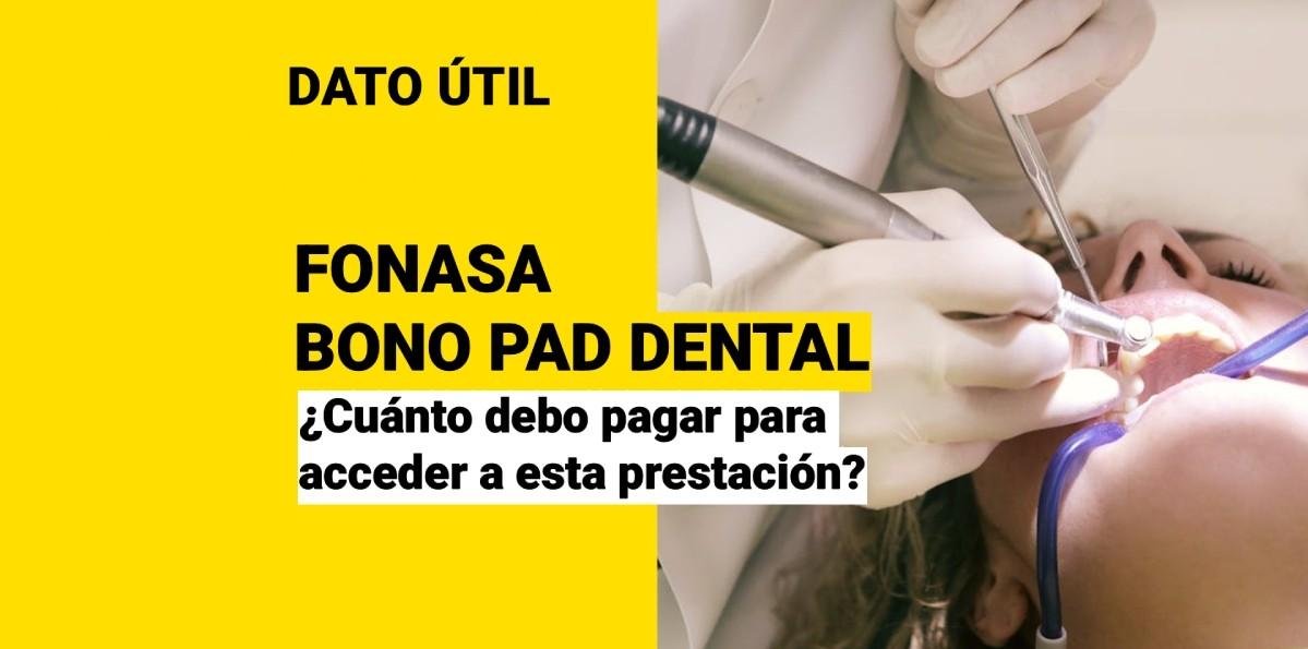 ¿Cuánto paga el usuario por el Bono PAD Dental?