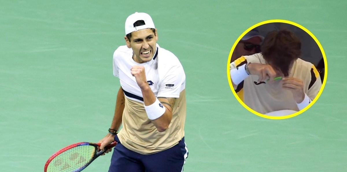 Con momento viral incluido: Tabilo se hizo fuerte en Auckland y derrotó con categoría a tenista argentino