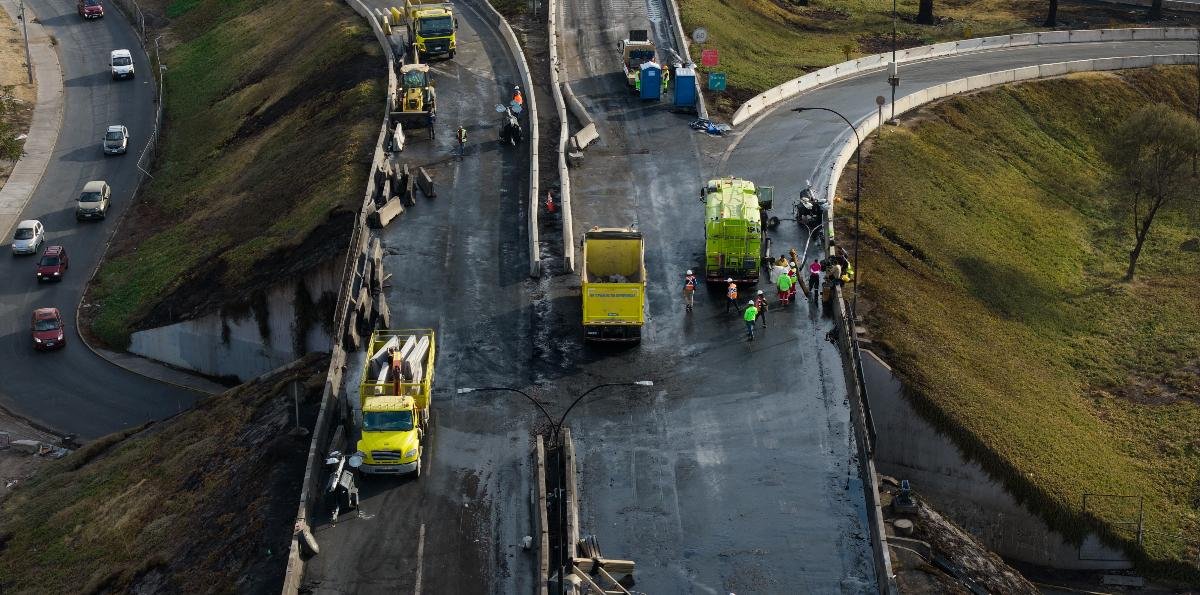 Accidente en Renca: Habilitan dos pistas de calzada hacia el sur