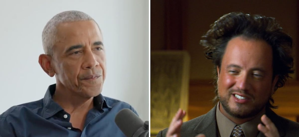 “Son reales, pero...”: Barack Obama afirma que los extraterrestres sí existen