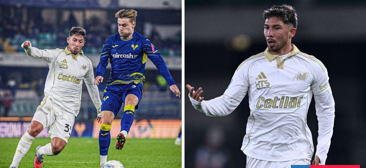 Felipe Loyola fue titular por primera vez con el Pisa en empate 0-0 ante Hellas Verona en la Serie A