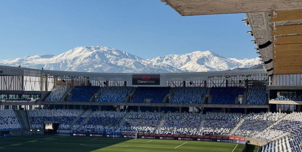Más que fútbol: el sistema de climatización que destaca en el Claro Arena de la UC