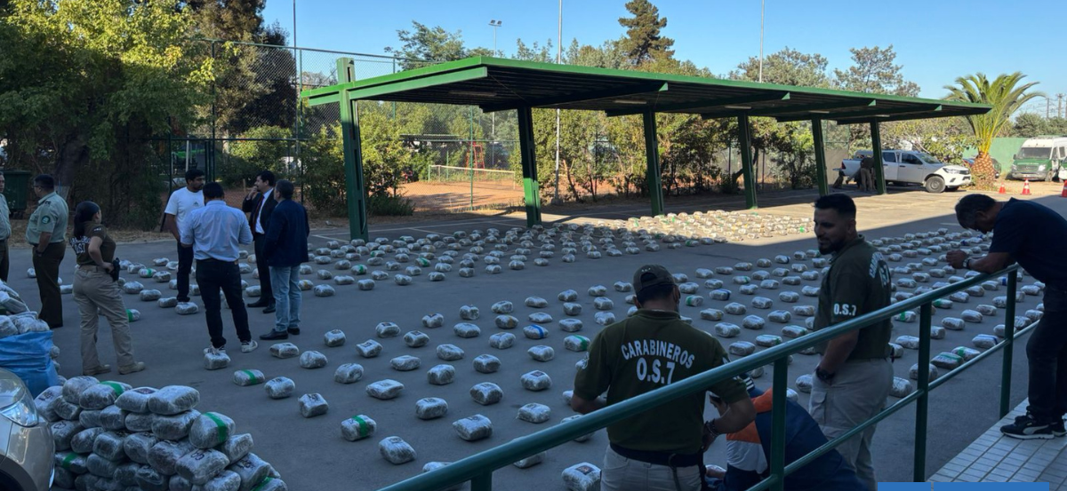 Tres extranjeros en prisión preventiva y 900 kilos de droga incautada de control policial en Nogales