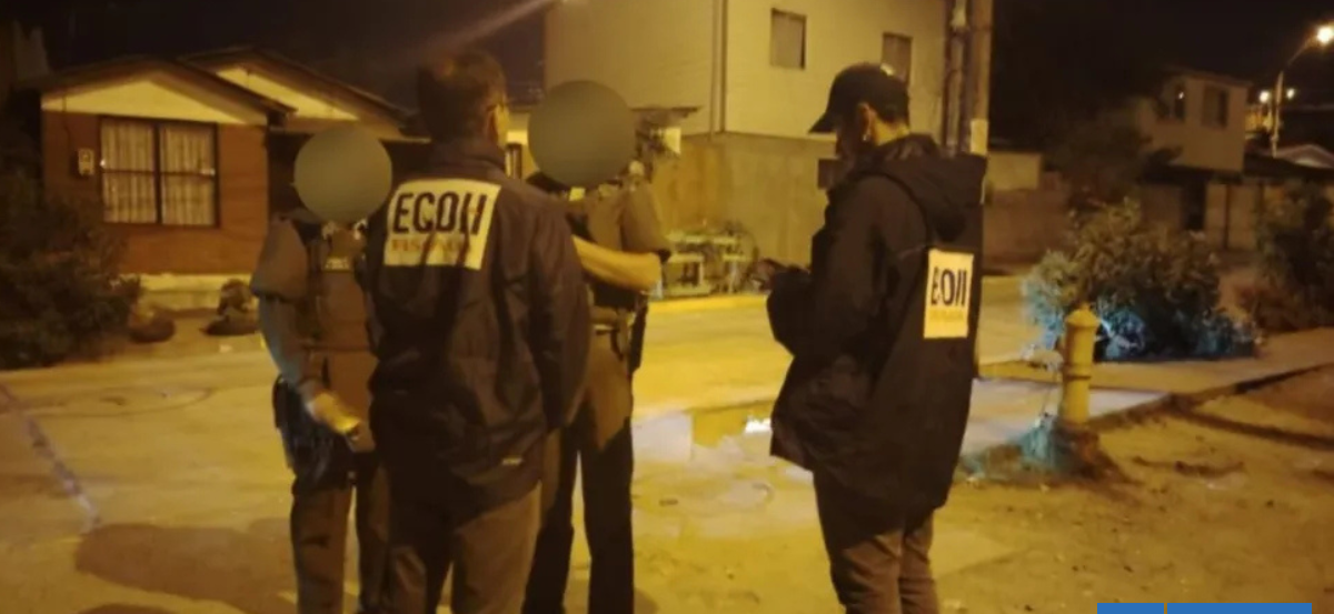 Hombre muere tras ser baleado en vía pública de Coquimbo: fue interceptado por sujetos en auto