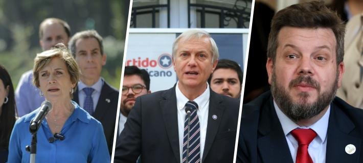 ¿Habrá foto el domingo?: La puesta en escena que preparan Matthei, Kaiser y Kast para la noche de la elección