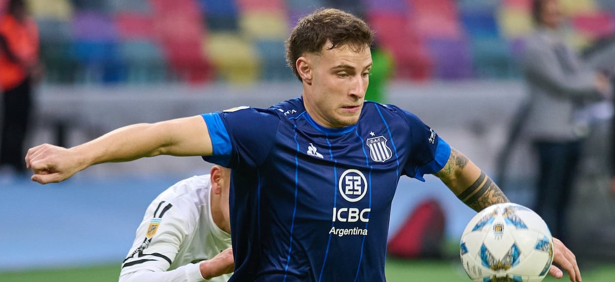 La pesadilla de Bruno Barticciotto en Argentina: se lesionó en lo primeros minutos de partido