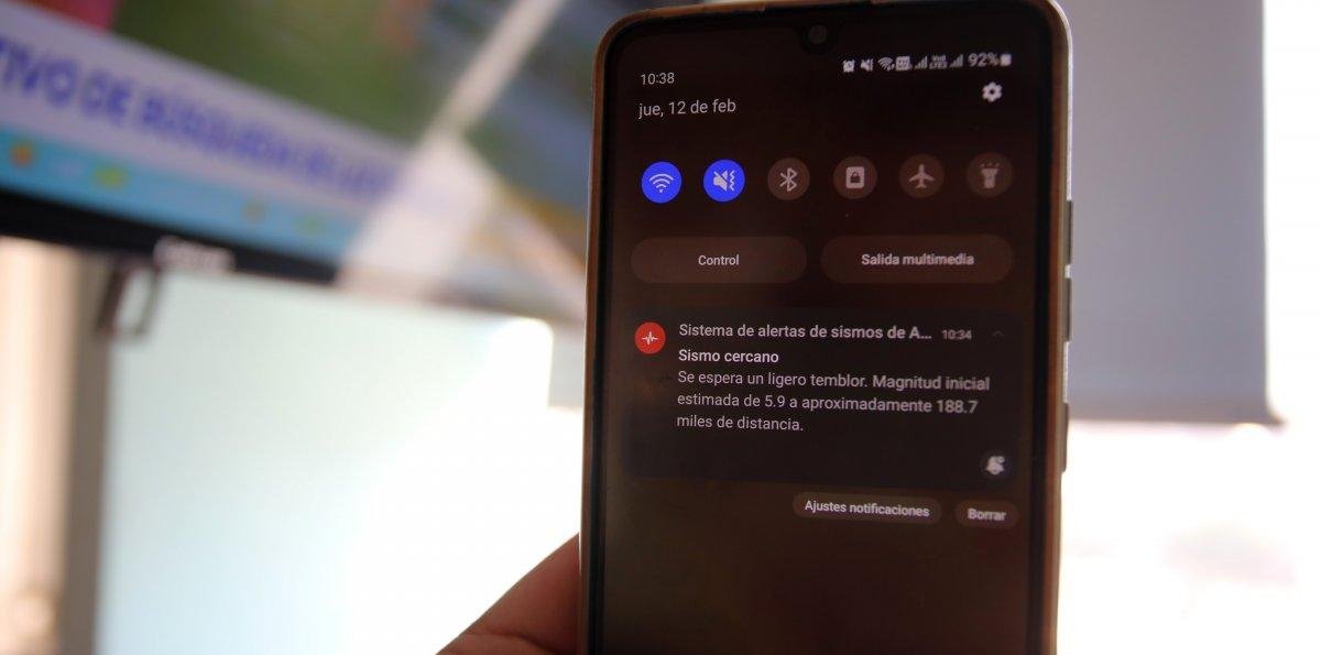 [Audio] La alerta sísmica en celulares "es un sistema totalmente automatizado y permite ganar mucho tiempo"