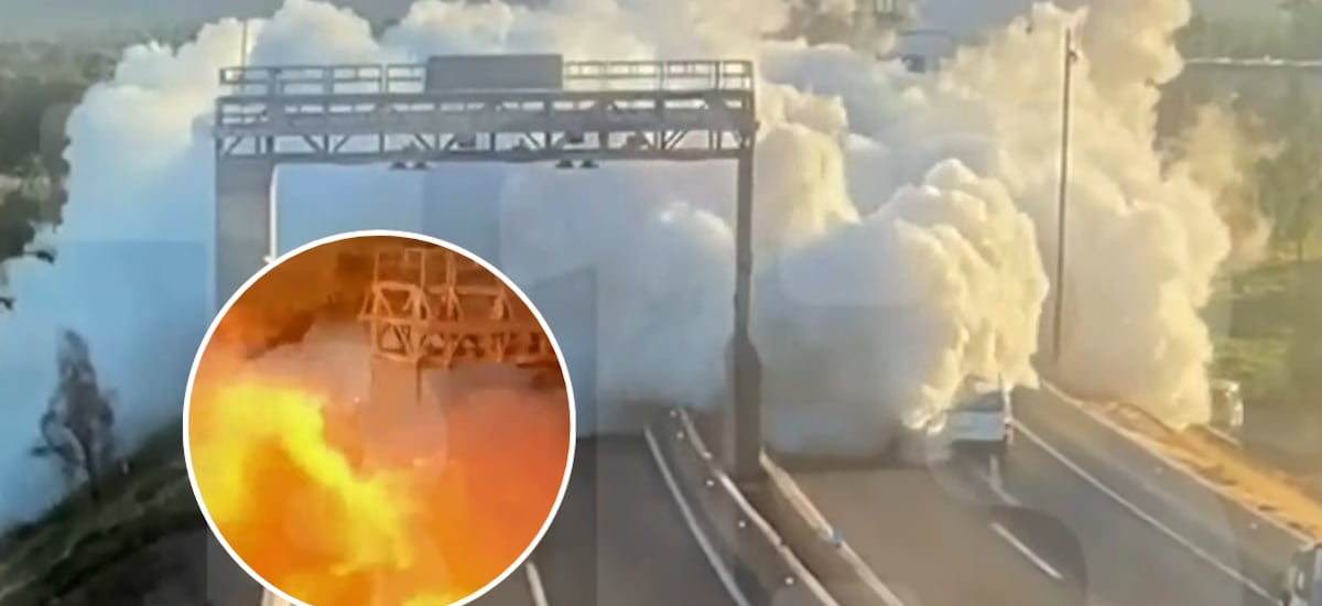 Así se desató el horror: impactante video muestra momento exacto de la gigantesca explosión en Renca