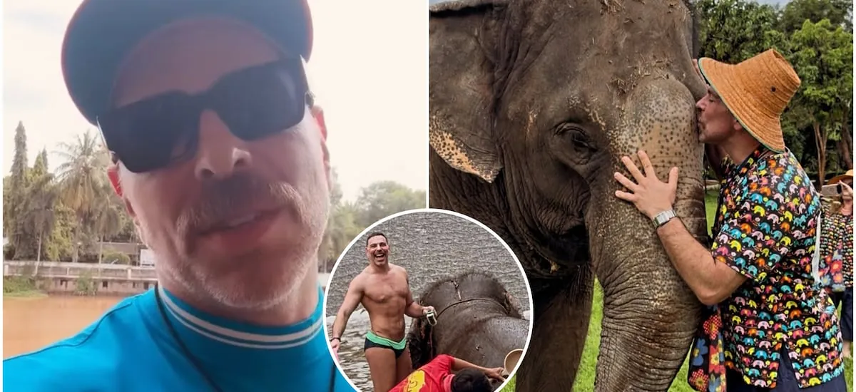 José Antonio Neme alzó la voz y respondió a críticas por postales con elefantes en Tailandia: “Participé de un acto que me pareció muy lindo”