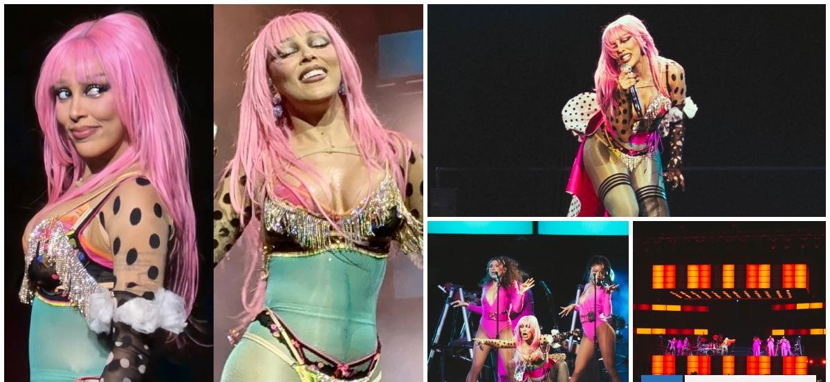 Doja Cat en Chile y en modo diva: maldijo a los agentes del ICE, derrochó hits y habló 3 veces