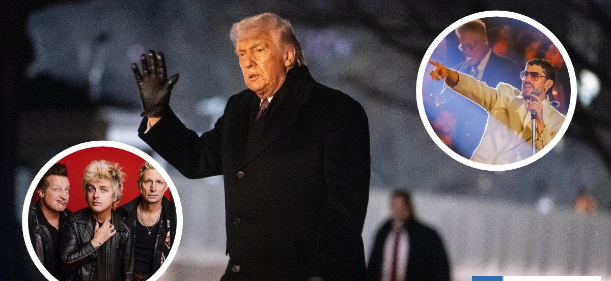Trump critica a Bad Bunny y Green Day previo a sus shows en el Super Bowl: "Estoy en contra de ellos"