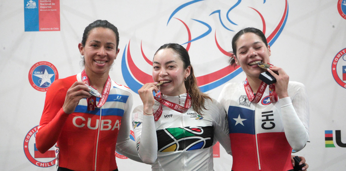 Chile sumó sus primeras dos medallas de bronce en el Panamericano de Ciclismo de Pista de Santiago