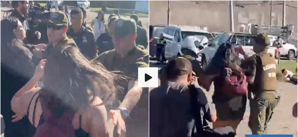 Con incidentes desalojan campamento Santa Marta en Maipú: hay detenidos tras altercado con Carabineros