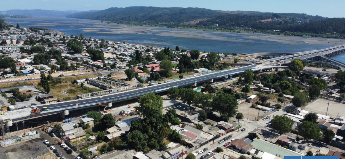 Viaducto Chacabuco presenta más del 85% de avance: su entrega se prevé para junio de este año