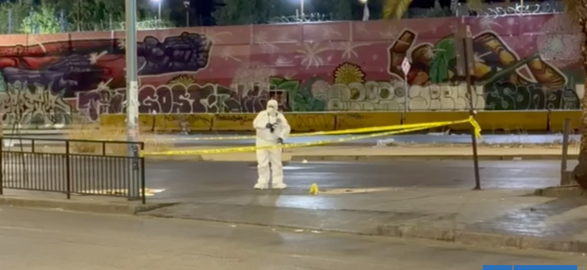 Hombre es asesinado a tiros en el centro de Santiago