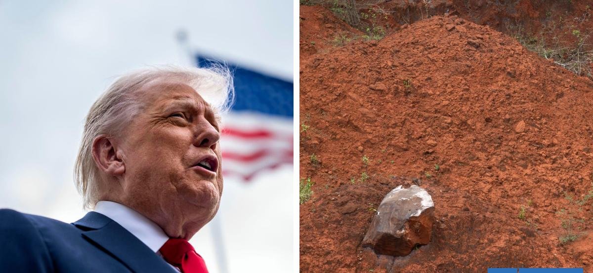 "Para uso en emergencias": Trump crea una reserva de tierras raras y minerales críticos en EEUU
