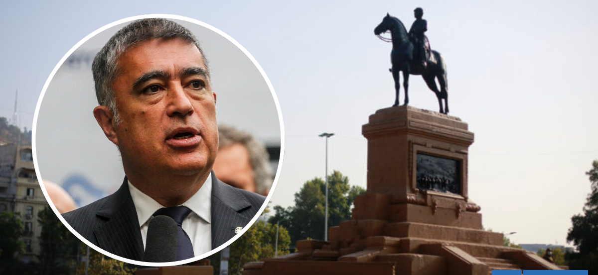 Desbordes afirma que retorno de Baquedano a Plaza Italia es una "derrota cultural" para el Gobierno