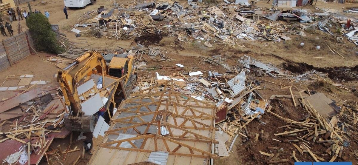 Esta semana continuará desalojo de megatoma de San Antonio: se intervendrá en 6 sectores de ocupación