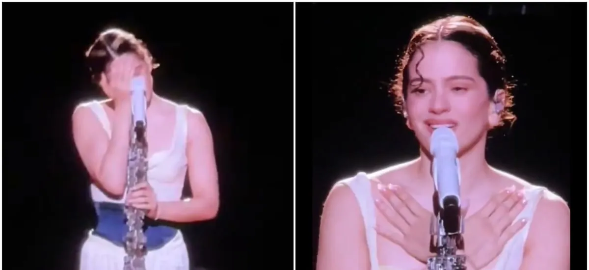 “Nunca fue mi intención”: Rosalía pidió disculpas durante su show en Argentina tras polémica por publicación