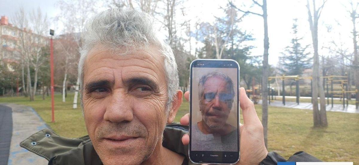 Turco de 55 años que se parece a Jeffrey Epstein dice que su vida es una miseria