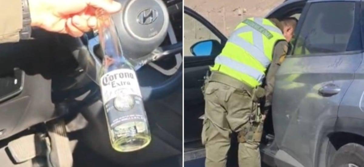 Rápido y cocido: detienen a chofer ebrio que casi duplicó la velocidad permitida en plena Ruta 5 Norte - La Cuarta