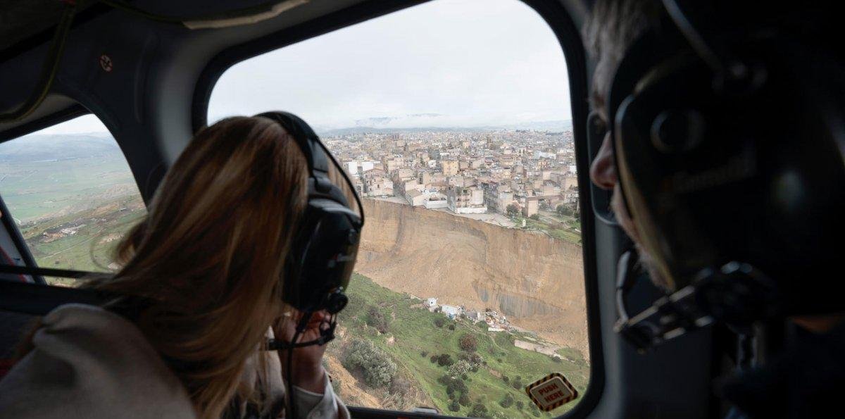 Meloni visitó pueblo siciliano al borde del colapso por un deslizamiento de tierra