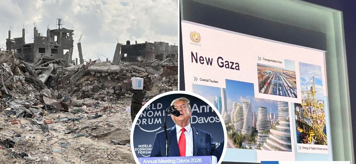 "No hay plan B": Trump presenta su propuesta para reconstruir una devastada Gaza con rascacielos