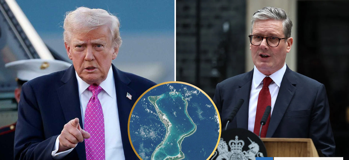 Trump exige a Starmer no ceder control de la isla Diego García en el Índico, ante amenaza de Irán