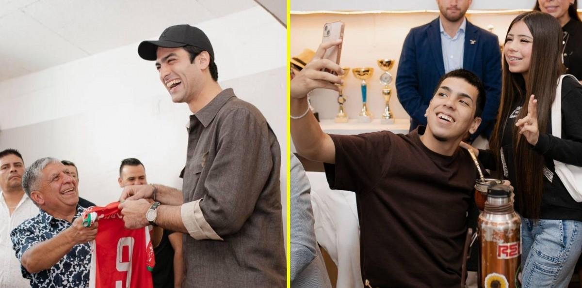 Jurado del Festival de Viña del Mar compartió con vecinos del sector alto de la Ciudad Jardín