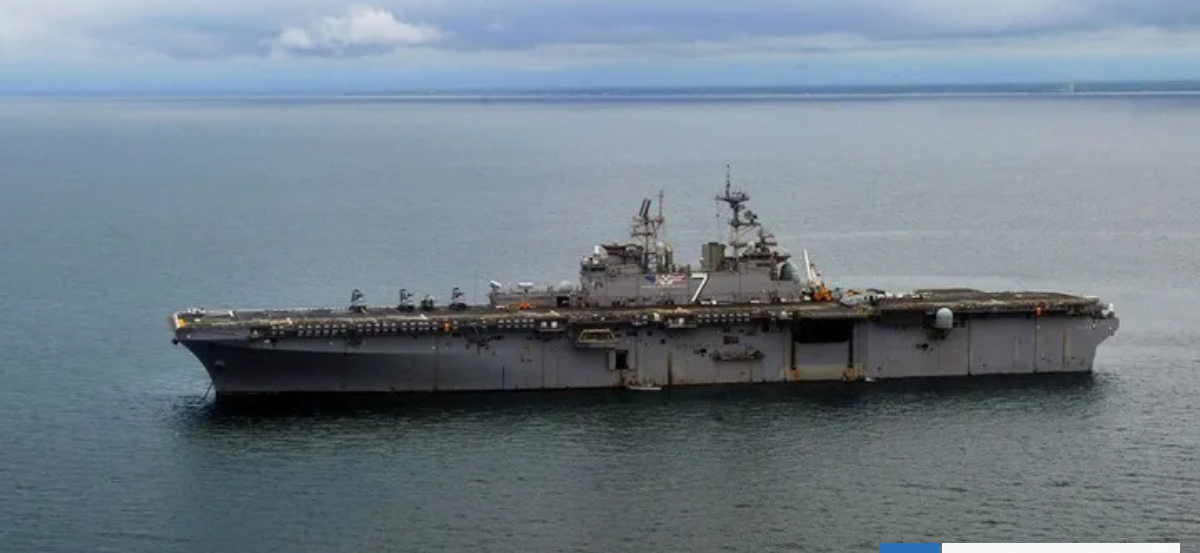 Militar de EEUU muere tras caer por borda del buque USS Iwo Jima en medio de operaciones en el Caribe