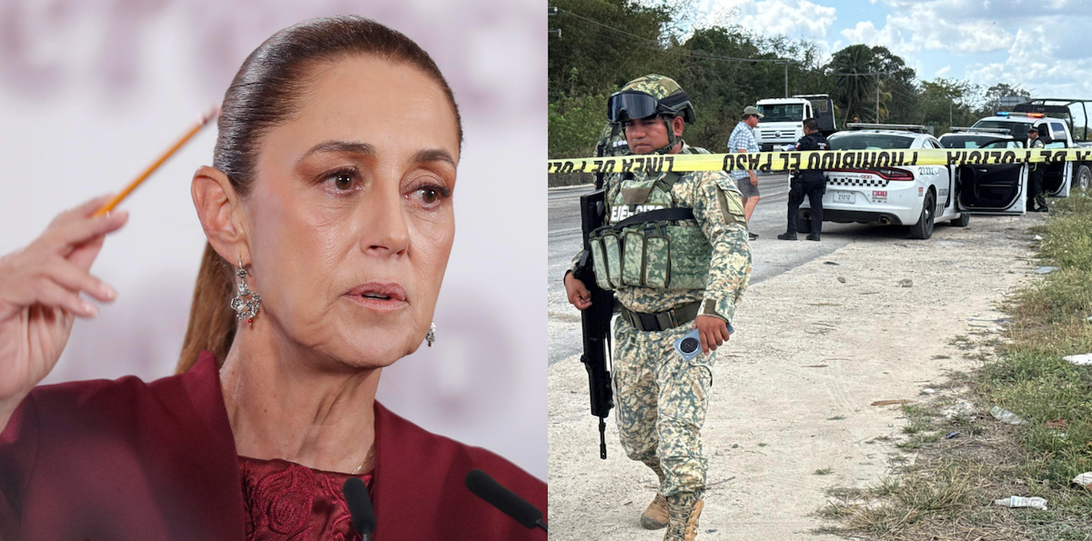 Sheinbaum llama a la "calma" tras violencia en México por muerte de El Mencho