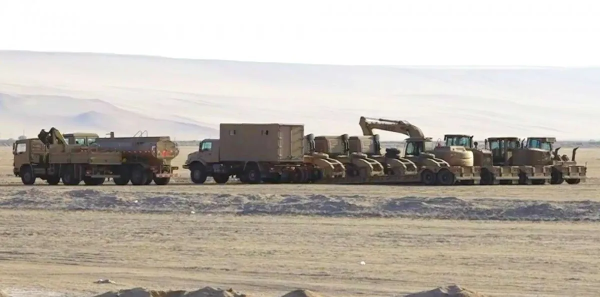 Inminente construcción de zanja en la frontera norte: Ya llegó maquinaria pesada del Ejército al límite con Perú