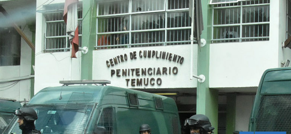Nuevo caso: preso es liberado por error desde cárcel de Temuco y se entrega voluntariamente tras ello