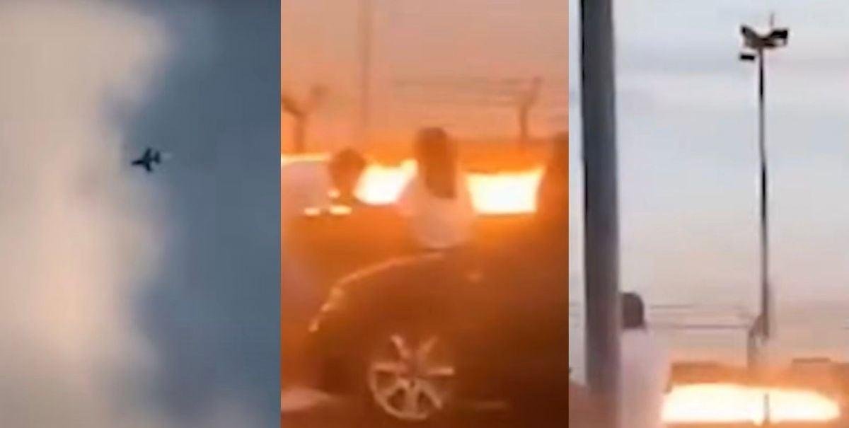 VIDEO | Piloto que se preparaba para una exhibición murió tras estrellarse en Polonia