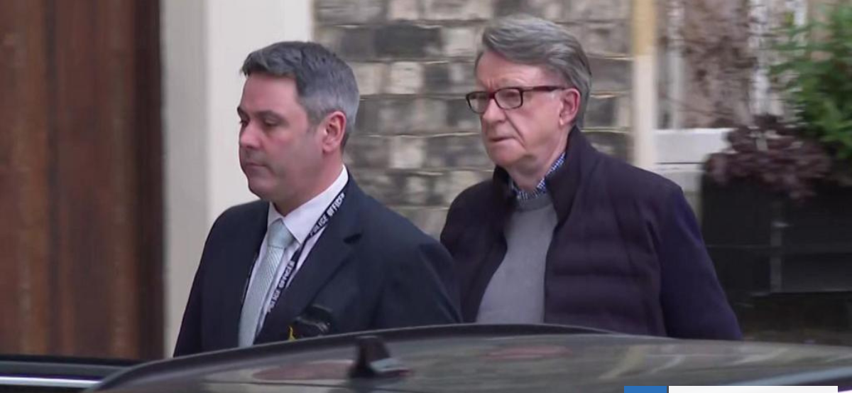 Arrestan al exministro inglés Peter Mandelson, figura del Partido Laborista, en marco del Caso Epstein