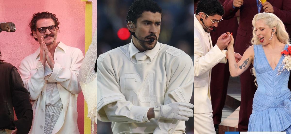 Bad Bunny la rompe en el Super Bowl con Pedro Pascal perreando en La Casita y Lady Gaga cantando salsa