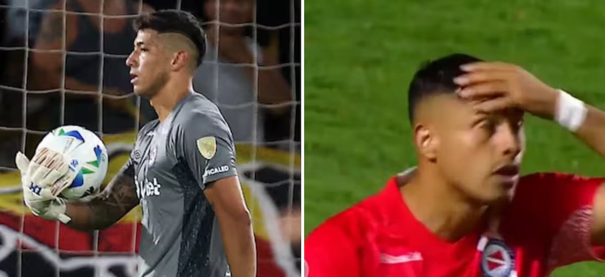 Iván Morales y Brayan Cortés tuvieron una noche desgraciada: Argentinos Jrs cayó en Copa Libertadores - La Cuarta