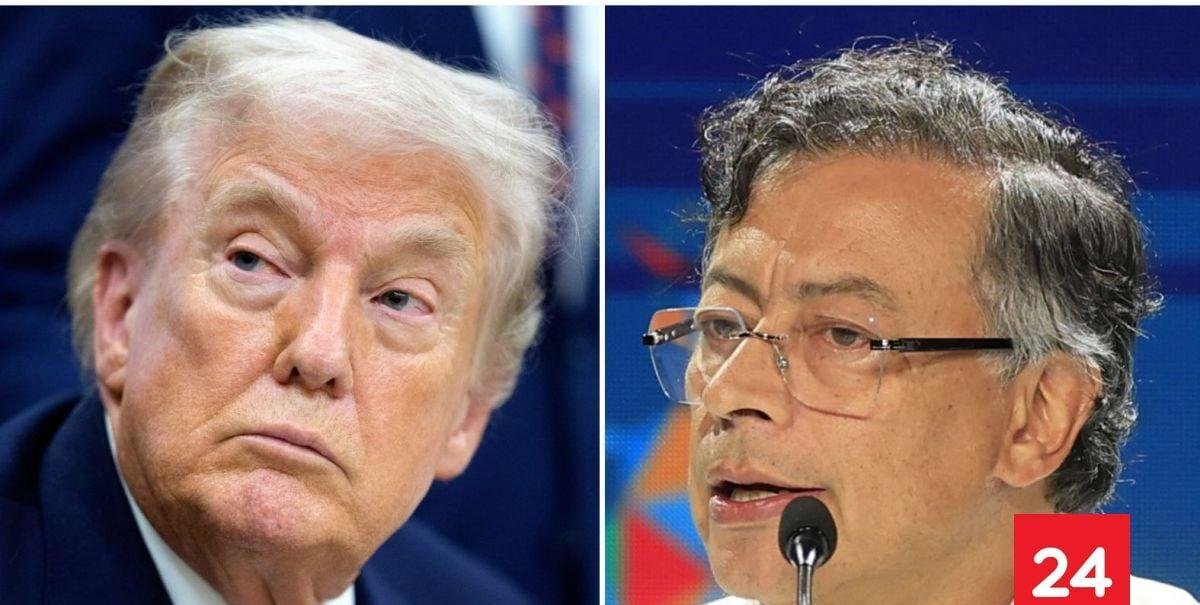 Gustavo Petro llega a la Casa Blanca para una reunión decisiva con Trump
