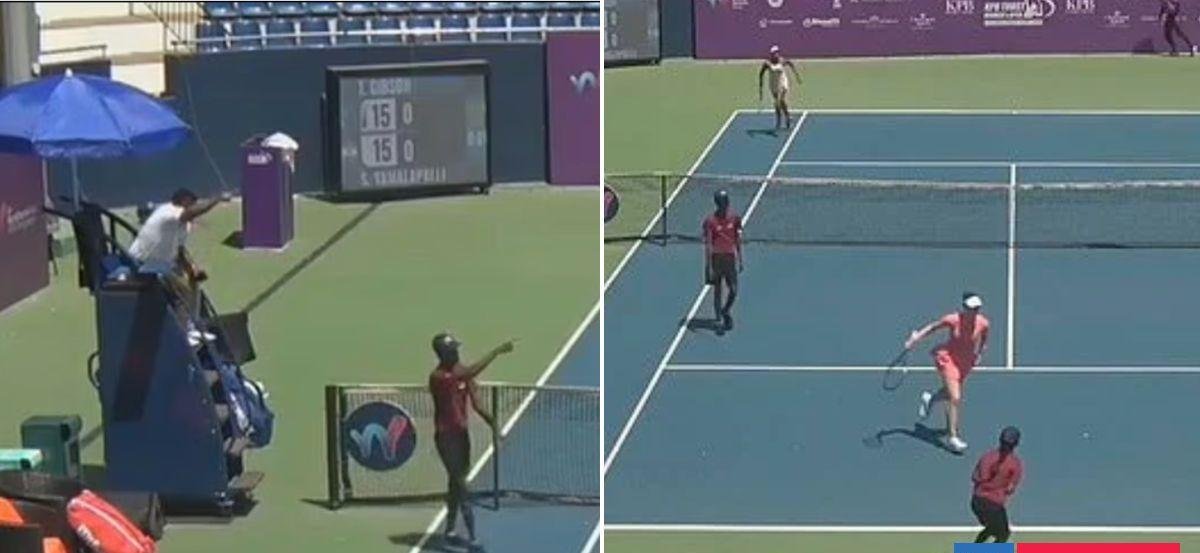 Invasión de abejas causó pánico en pleno partido de tenis en India: jugadoras huyeron raudamente