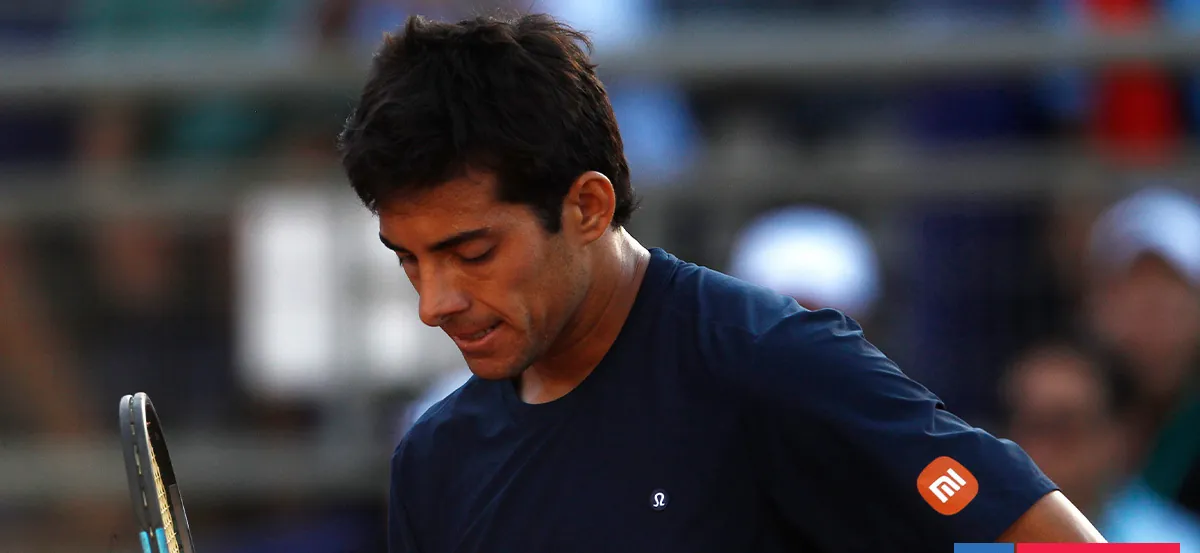 Cristian Garin cae en polémico partido de primera ronda del Challenger 175 de Punta de Cana