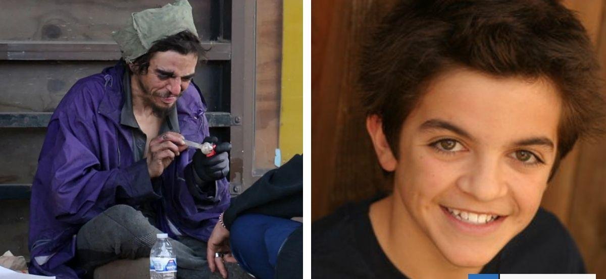 Afirman que Tylor Chase volvió nuevamente a las calles: estaba descalzo y fumando metanfetamina