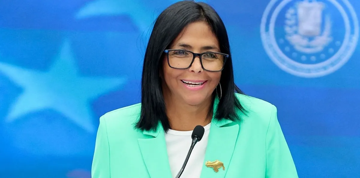 Delcy Rodríguez defiende histórico pacto petrolero con EEUU: "Venezuela conservará la propiedad y soberanía de su petróleo"