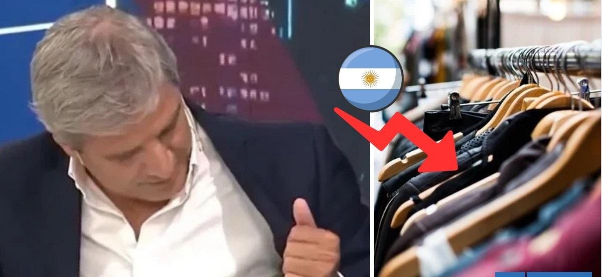 Ministros de Milei contra la industria textil: hacen gala en TV de su ropa más barata comprada fuera