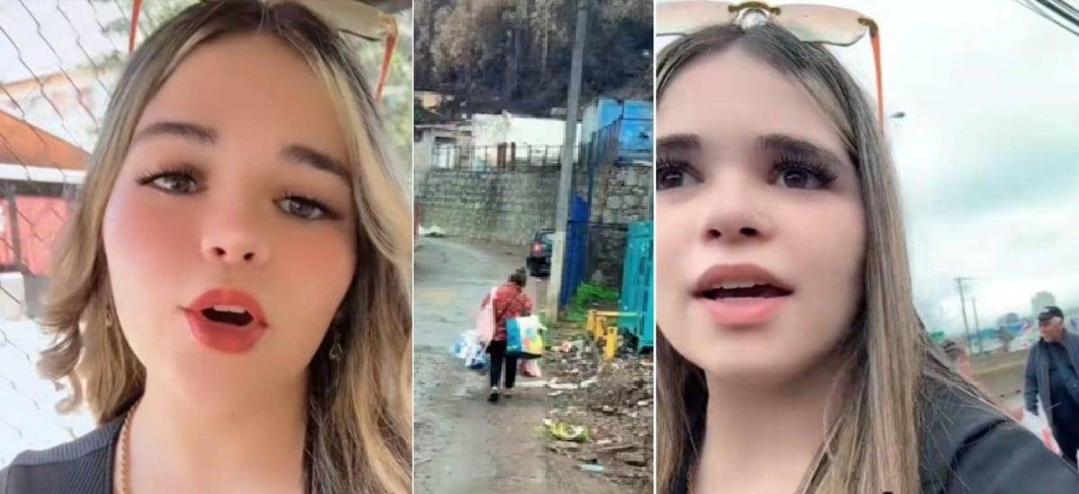 Joven modelo logró llegar a Lirquén con camión lleno de ayuda: hizo un llamado tras llevarse desagradable sorpresa